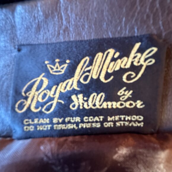 HILLMOOR ROYAL MINK Vintage Brown Faux Fur Coat – L/XL $8.00 - Picture 9 of 9